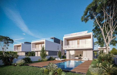 Elegantly Designed Seafront Villas in Kissonerga, Paphos