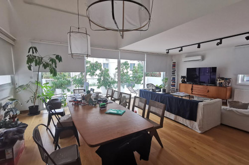 Modern Duplex Whole Floor Apartment with Large Garden in Lycavitos, Nicosia